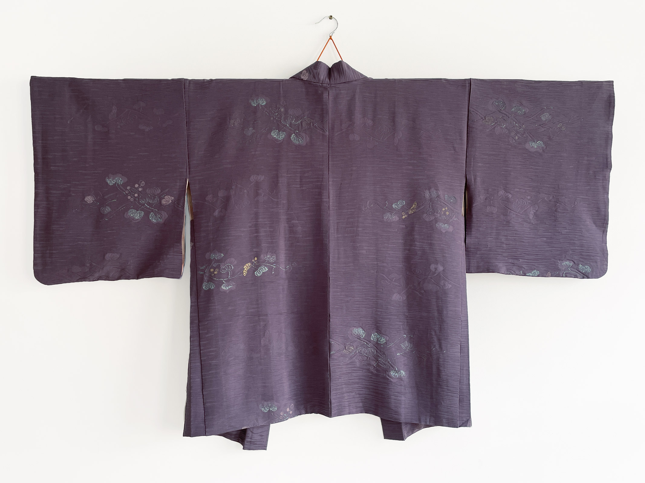 Kiyo – silk Kimono jacket in lavender