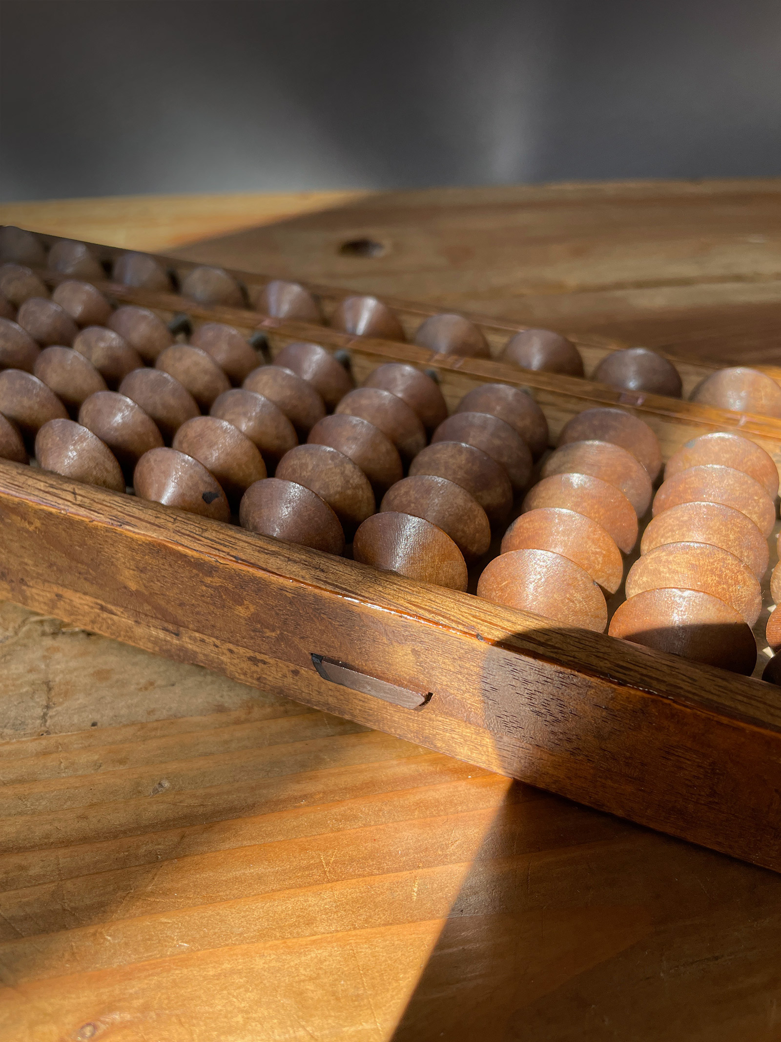 Soroban – vintage wooden abacus