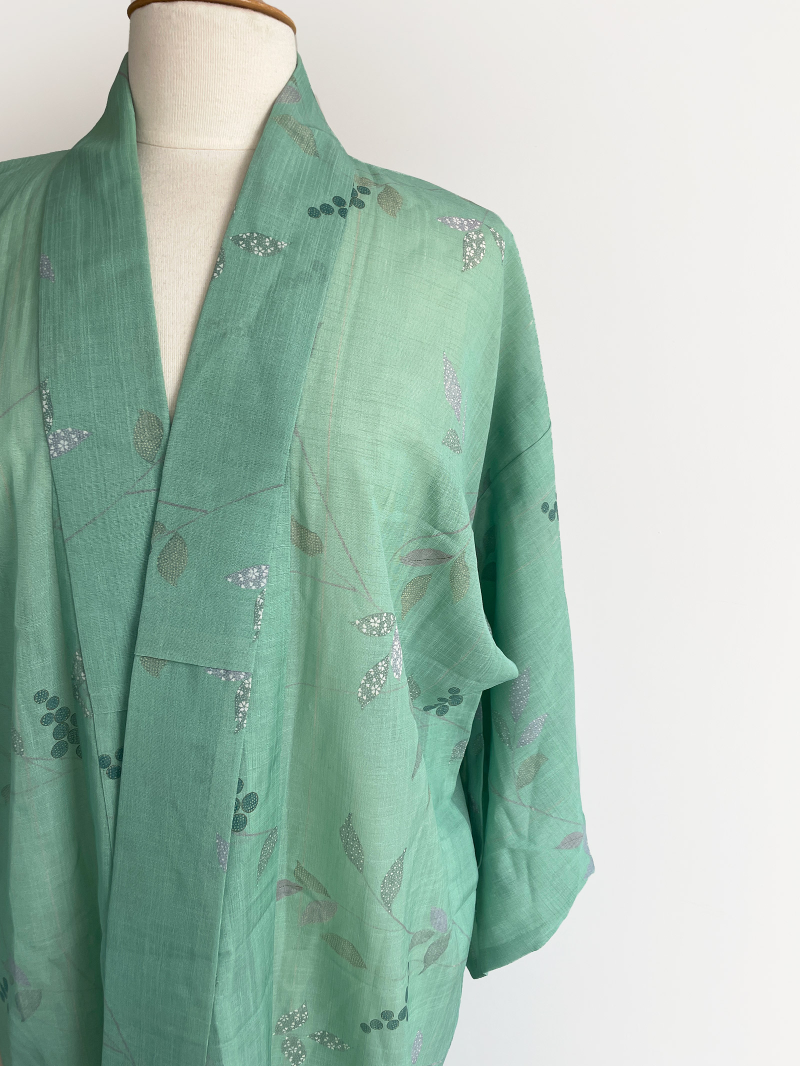 Natsu – summer Kimono in blue green