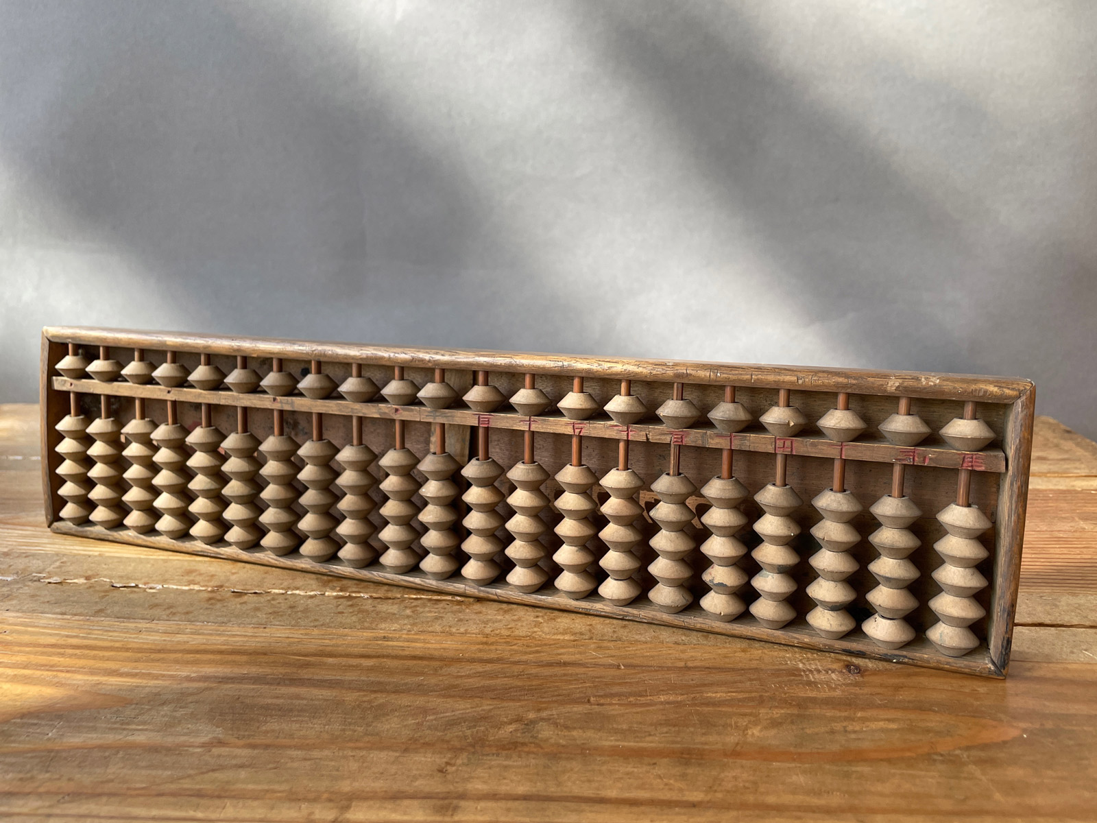 Soroban – vintage handmade abacus