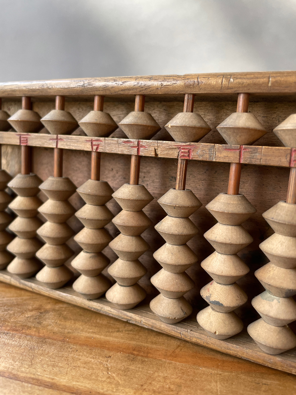 Soroban – vintage handmade abacus