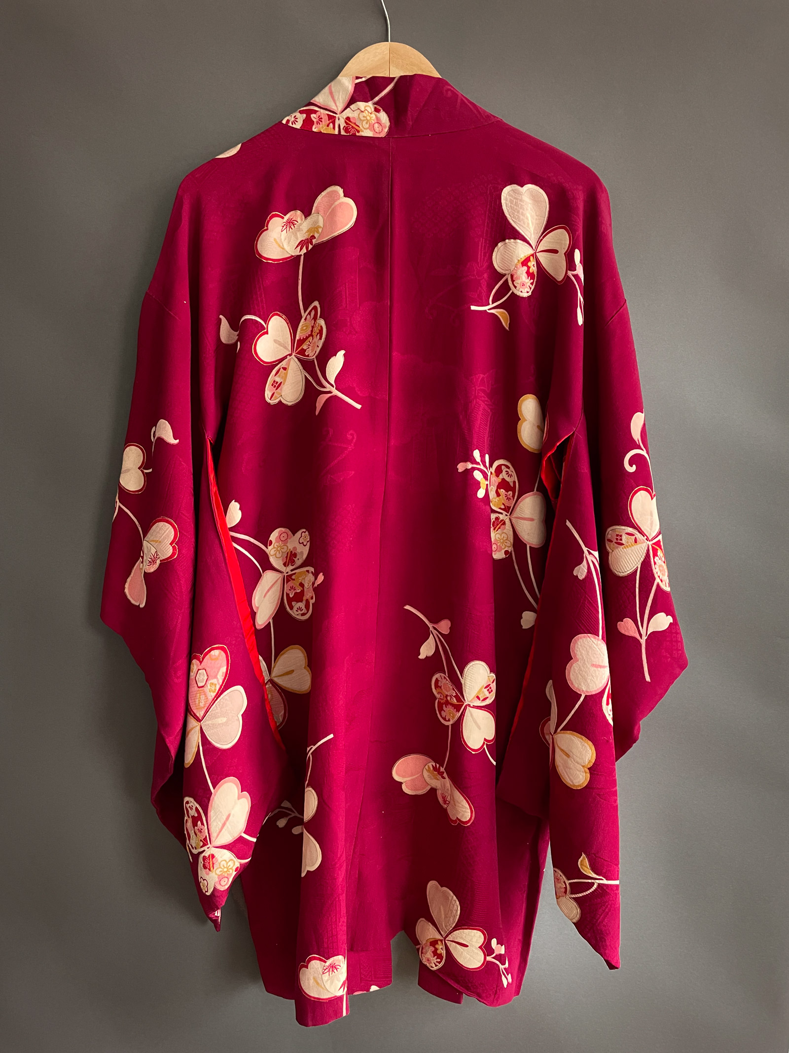 Seijin – floral antique silk Kimono jacket