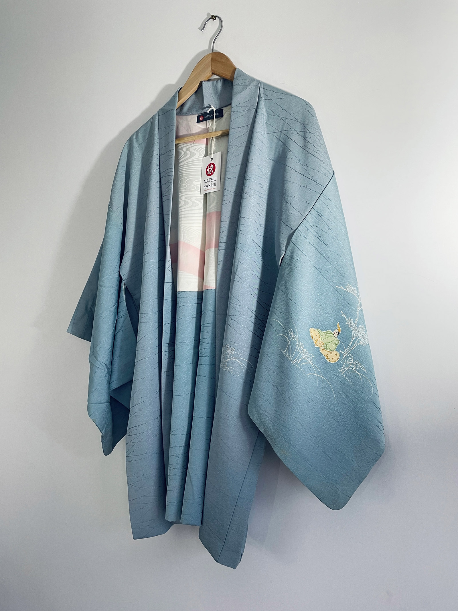 Senshi – silk Haori with warrior design