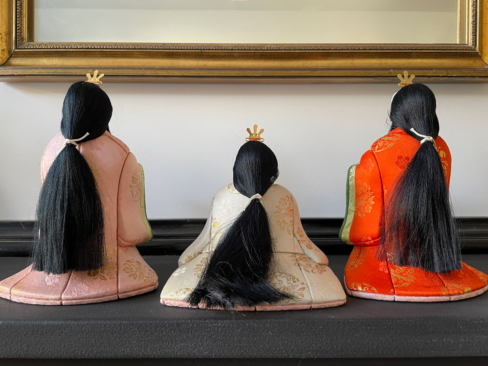 Vintage Hina dolls – 3 court ladies