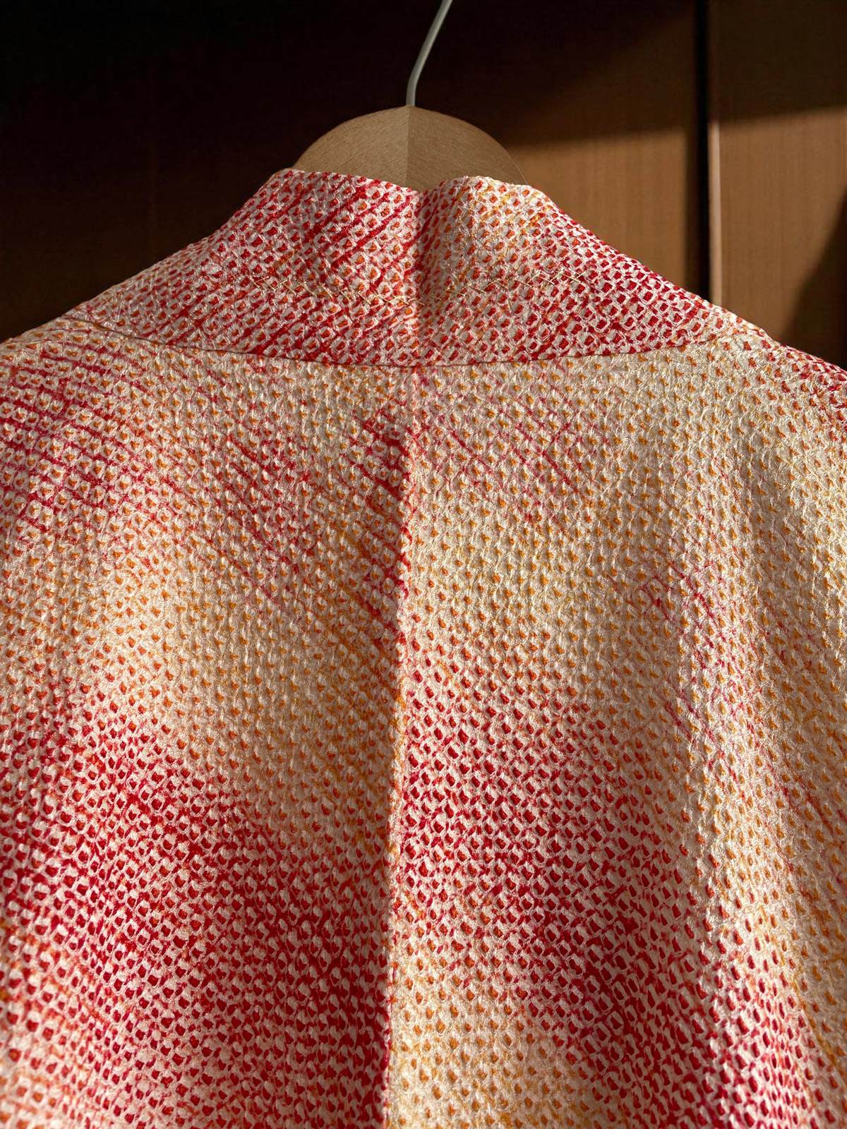 netherlands kimono haori antique vintage shibori silk