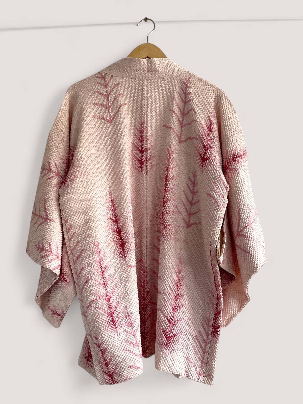 netherlands vintage haori kimono shibori silk