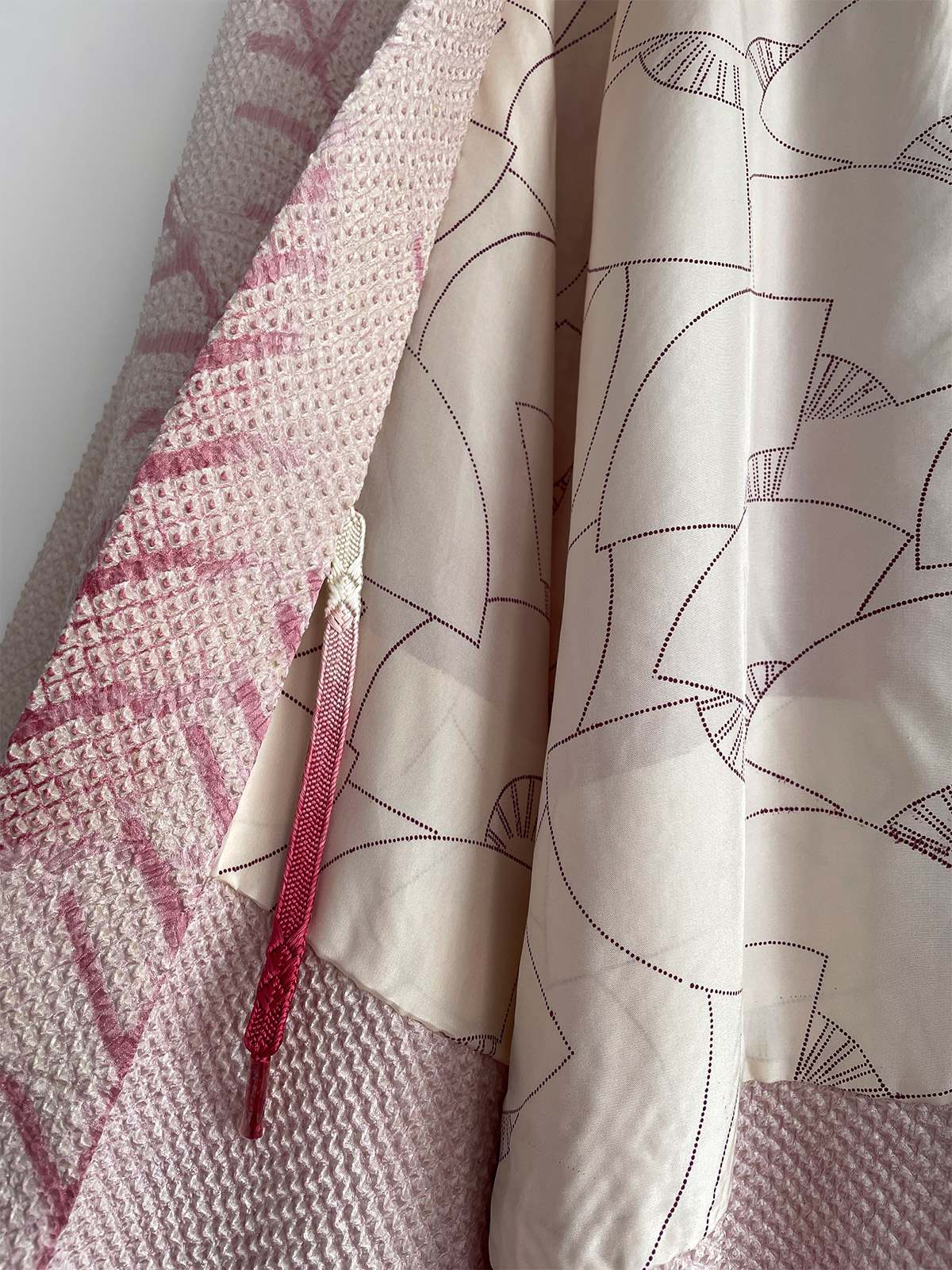 netherlands vintage haori kimono shibori silk