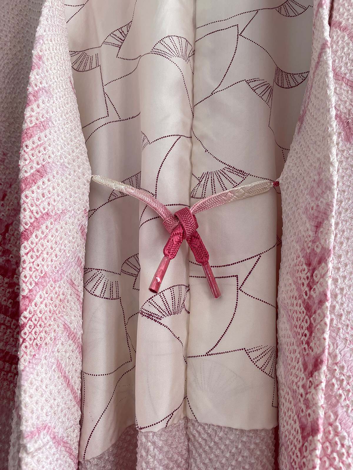 netherlands vintage haori kimono shibori silk