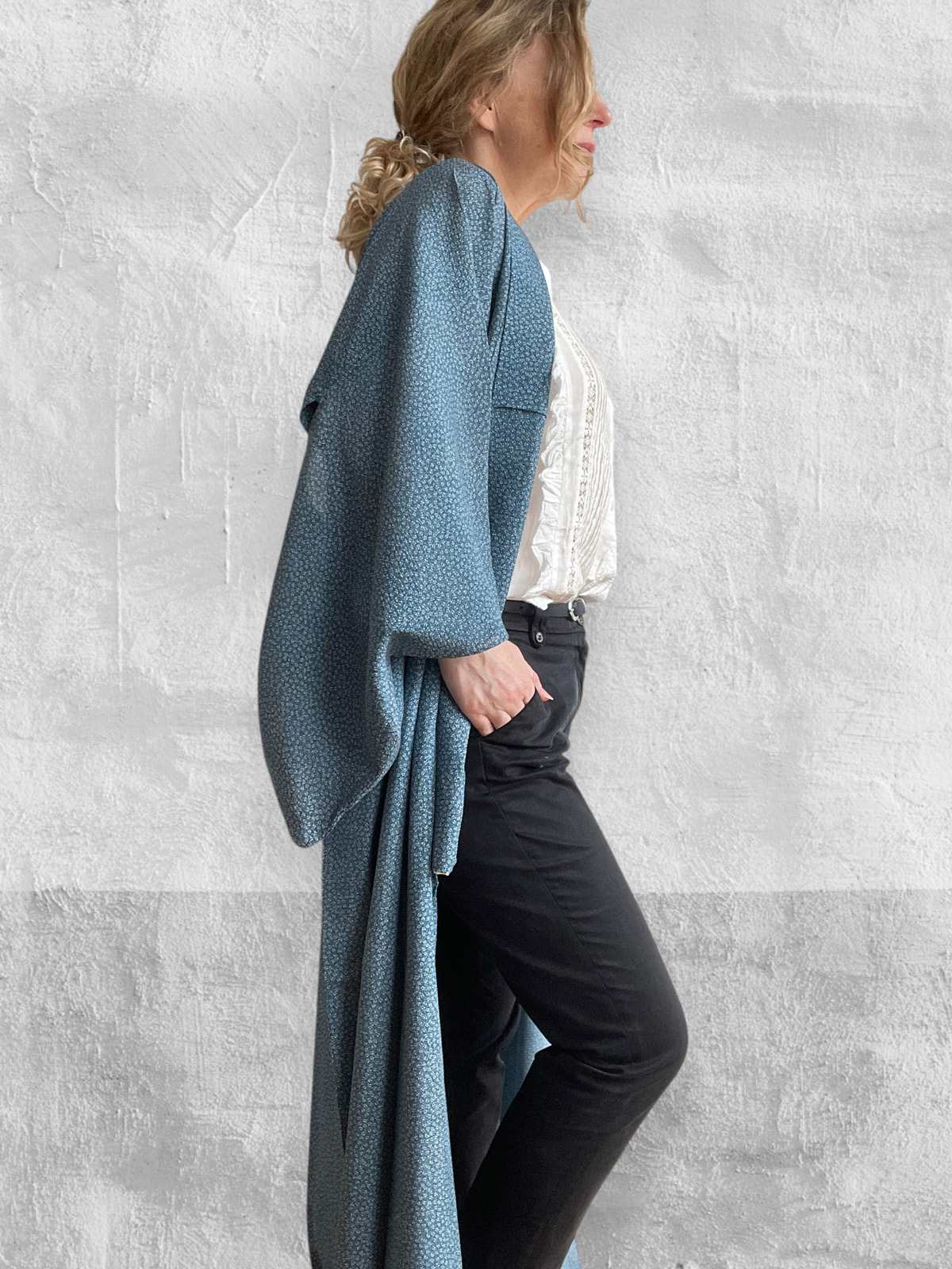 netherlands vintage haori kimono silk