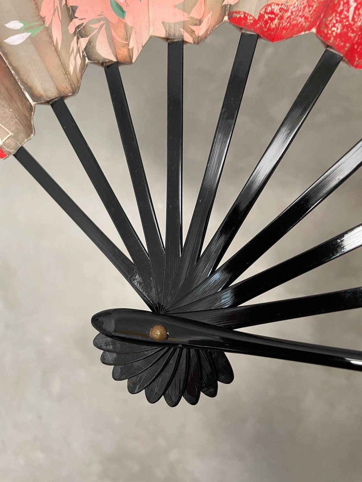 Vintage Japanese Sensu Ogi – Dance Folding fan Sakura