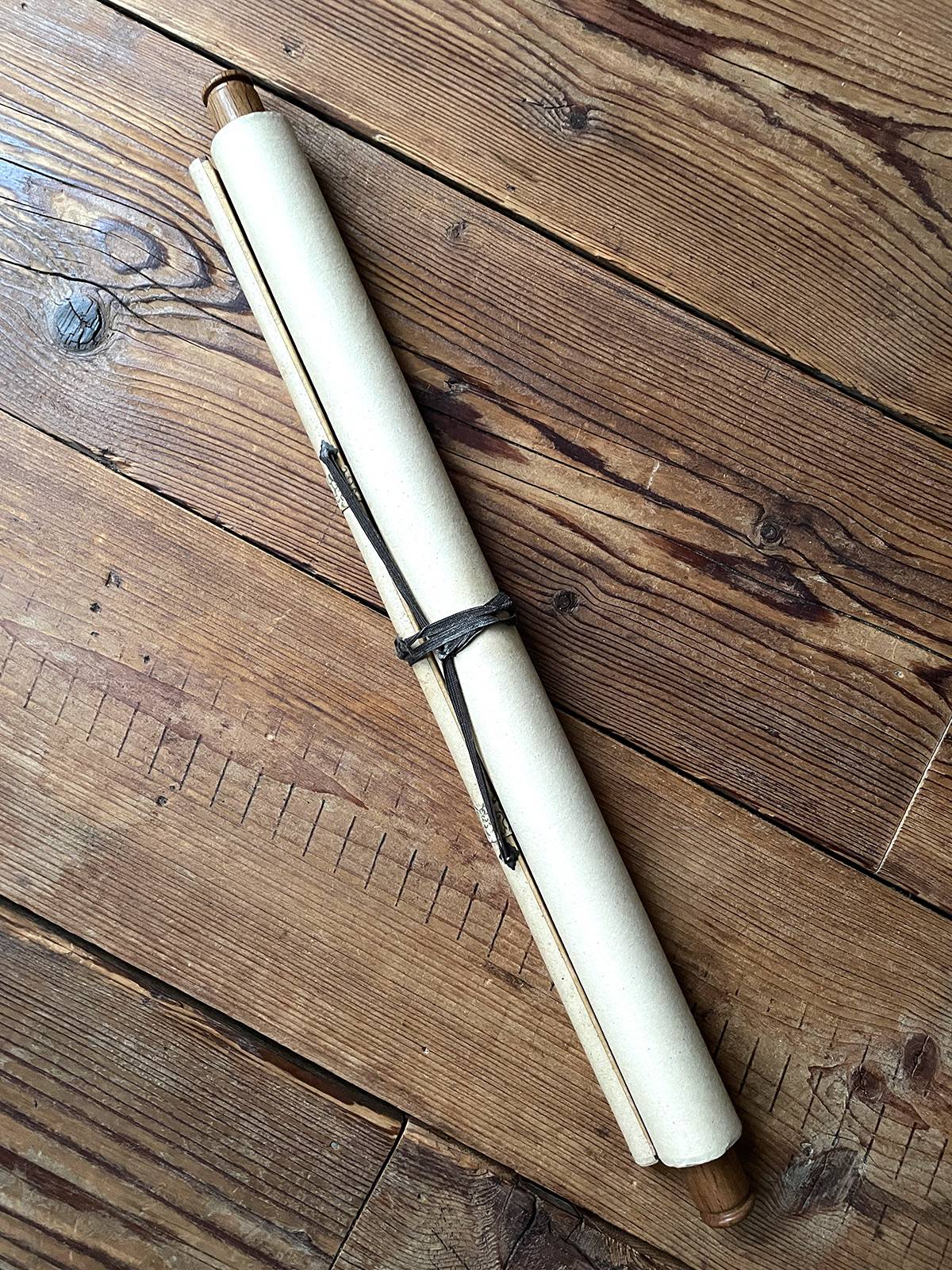 Vintage Kakejiku – Flight to the sacred mountain by Yokoyama Taikan