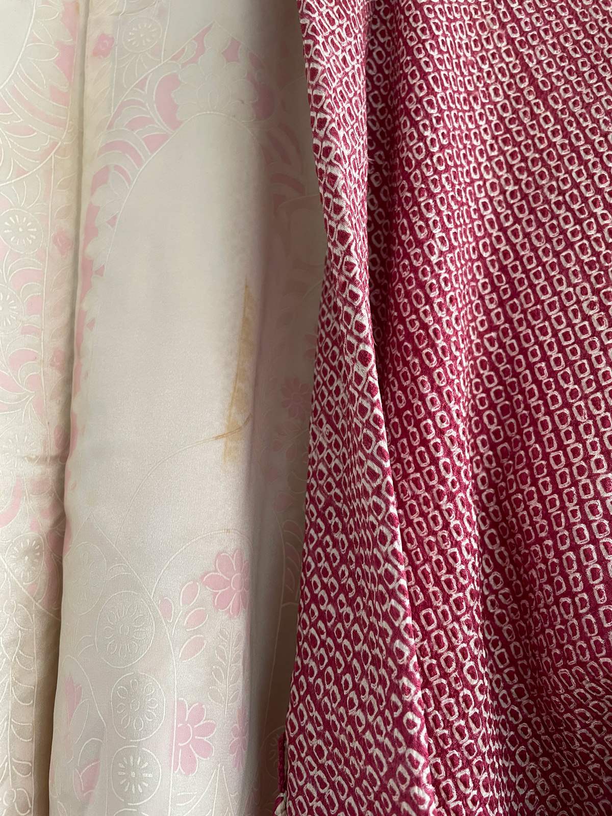 netherlands vintage kimono haori shibori silk