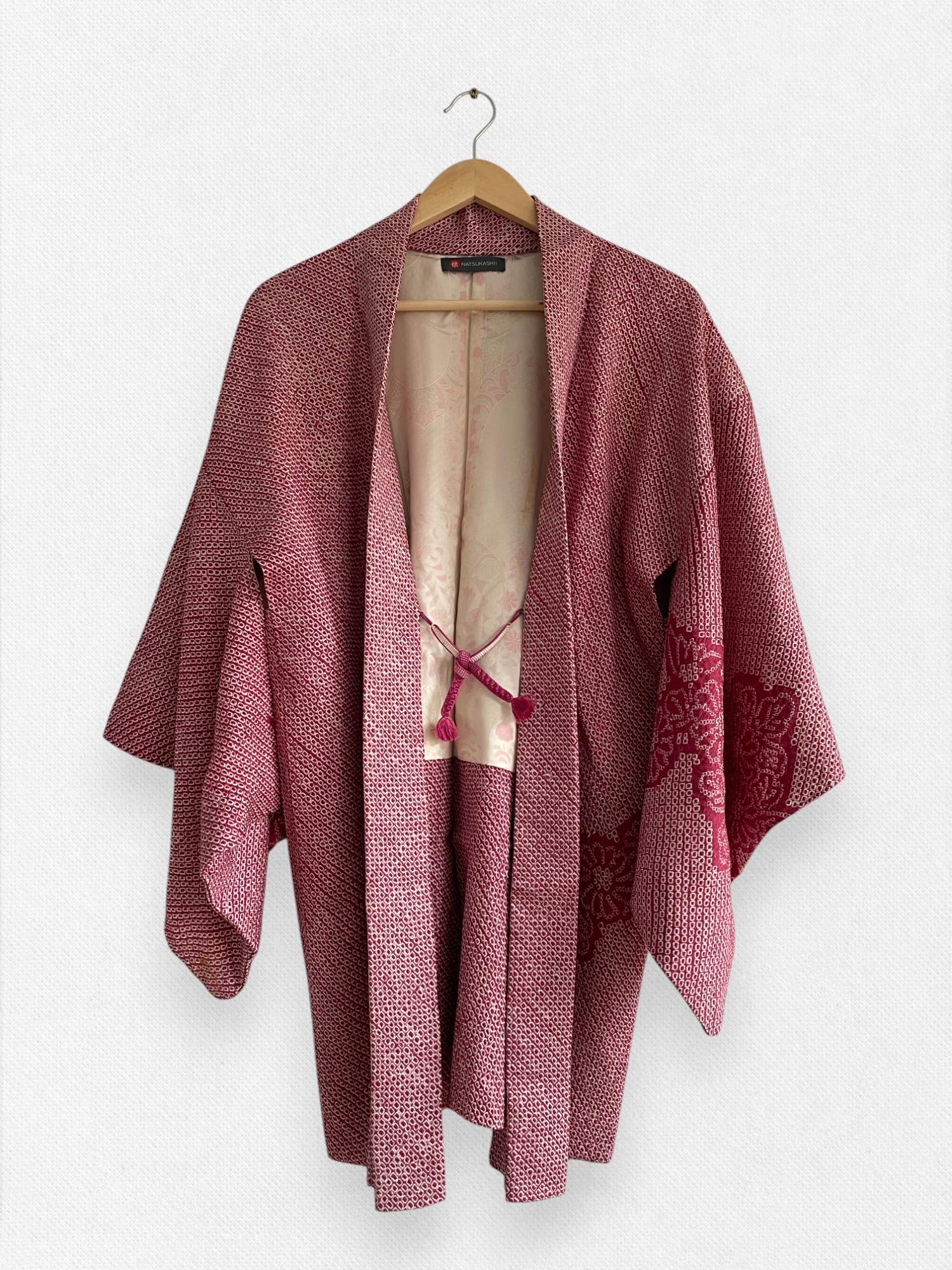 netherlands vintage kimono haori shibori silk