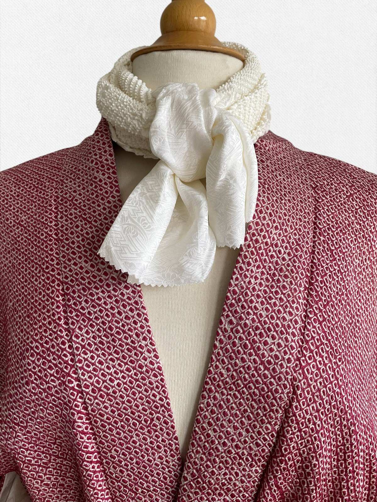 netherlands vintage kimono haori shibori silk