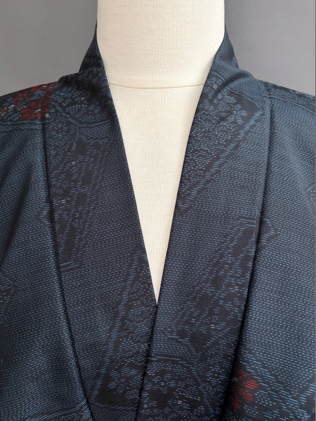 NOKON tsumugi silk haori kimono netherlands natsukashii