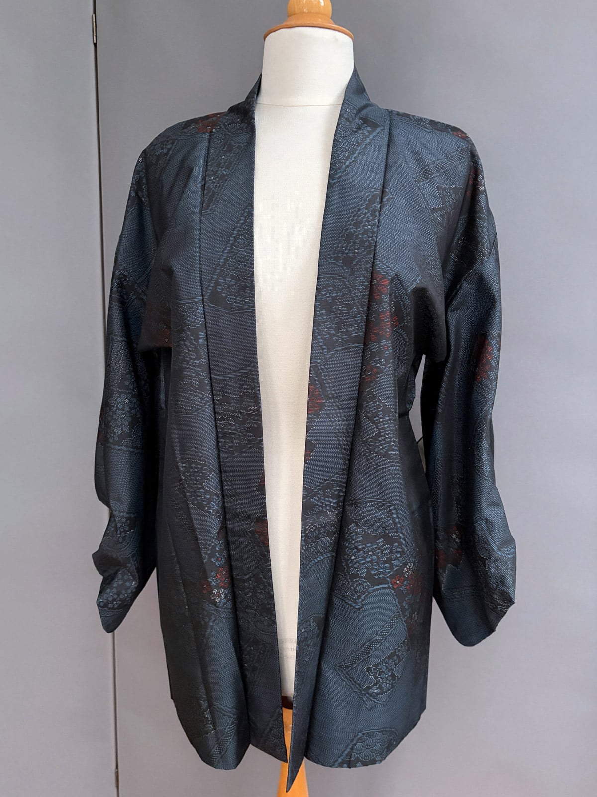 NOKON tsumugi silk haori kimono netherlands natsukashii
