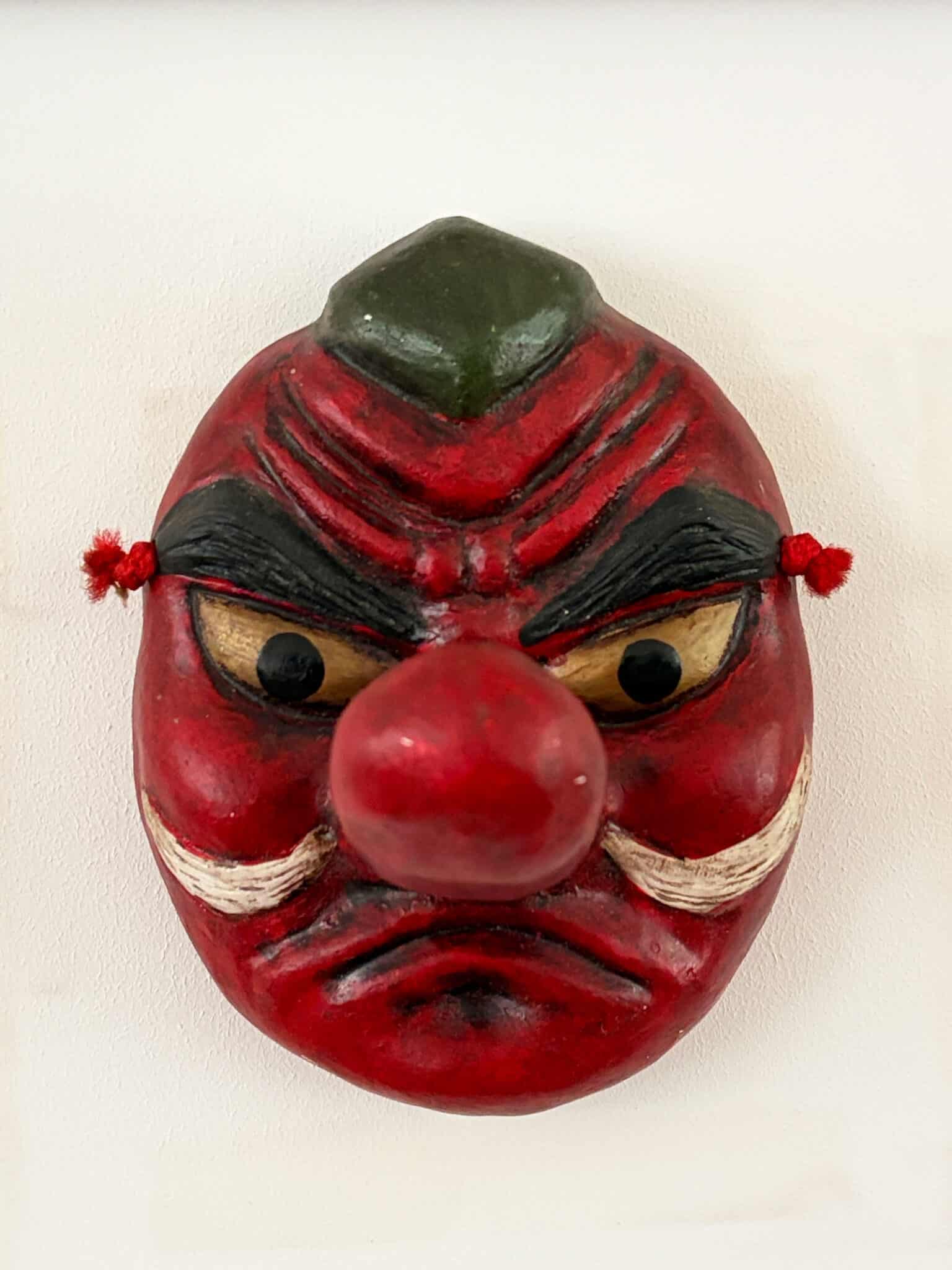 Vintage Japanese Tengu mask