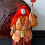 Vintage Kimekomi doll – Kabuki lion dancer
