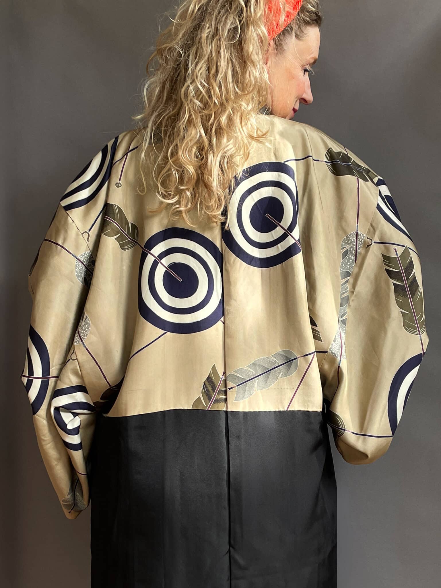 KYUDO – Vintage silk Haori (Kimono jacket) for men and women