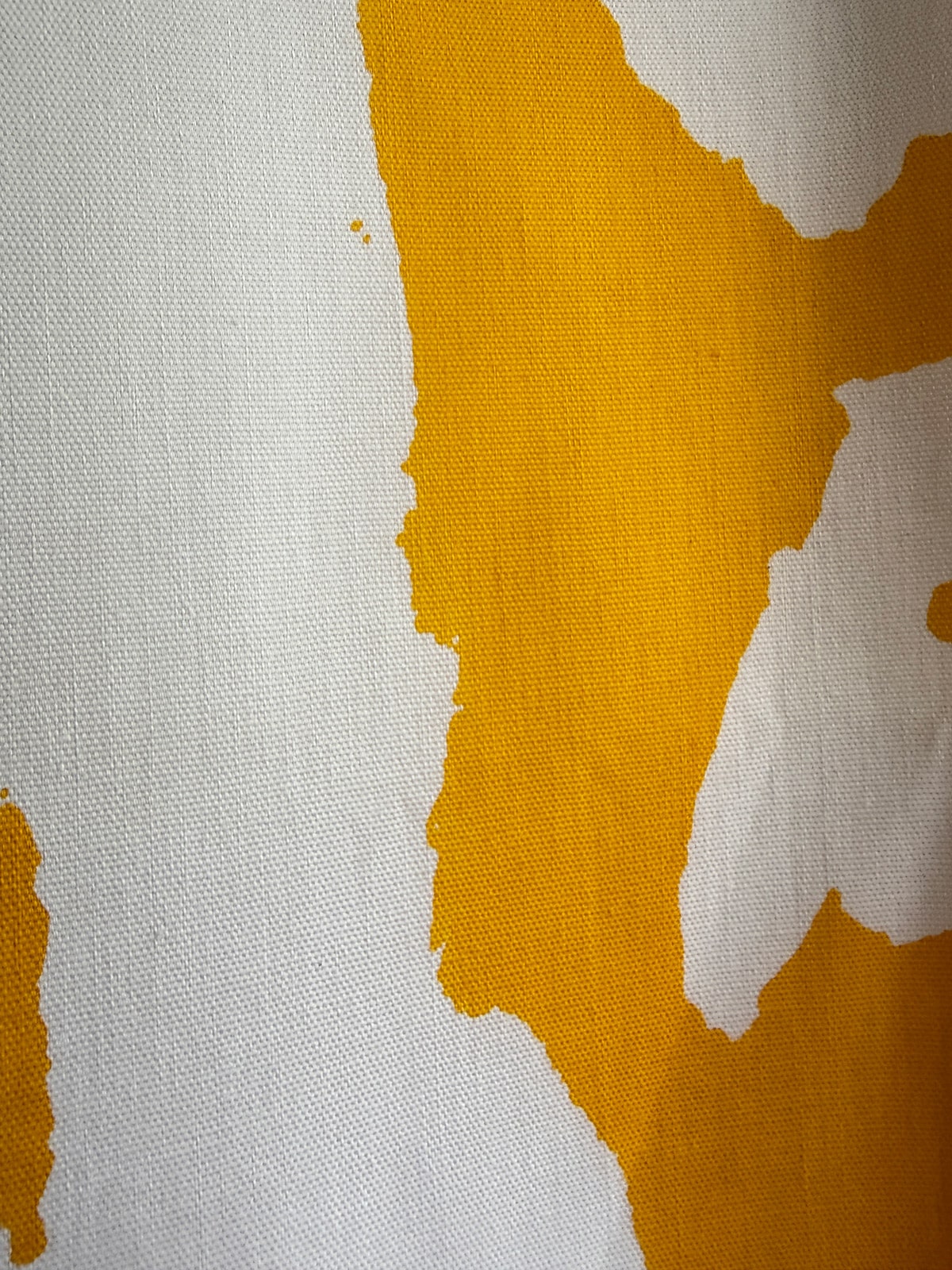 Sō - Vintage yellow Noren curtain natsukashii netherlands kimono