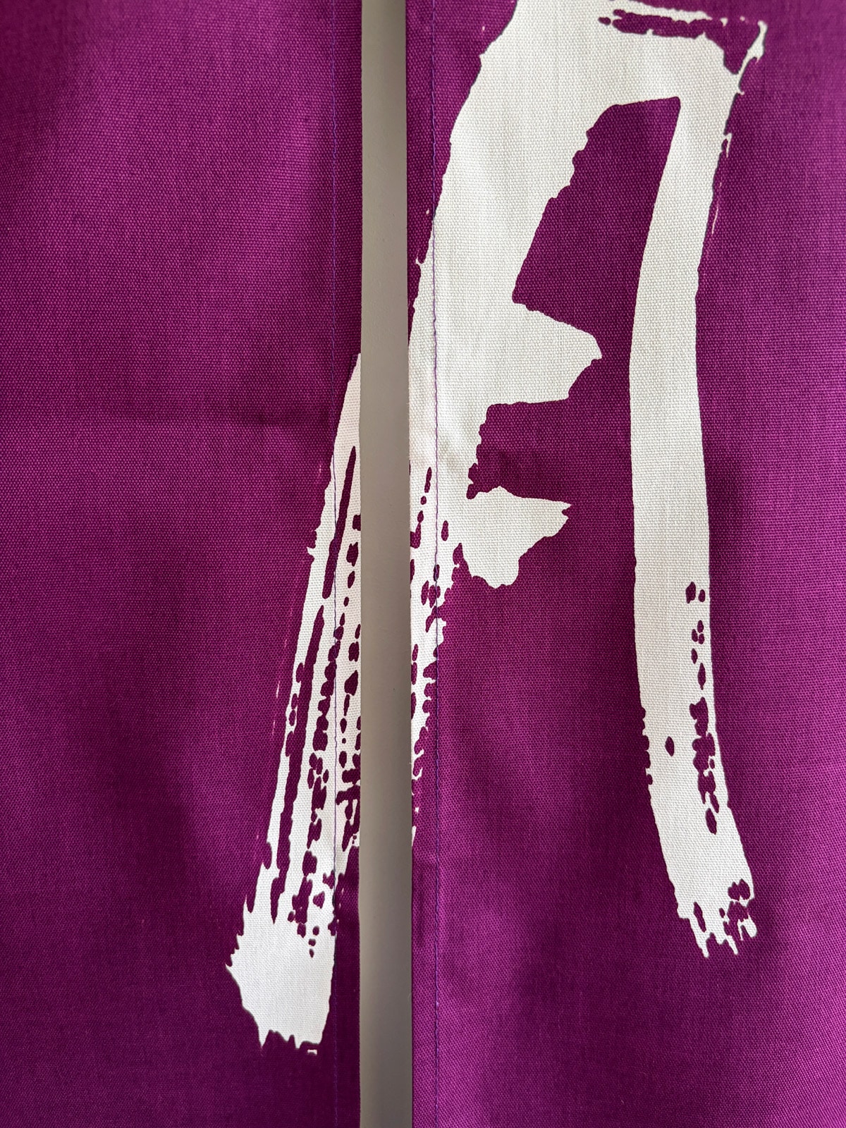 Setsugakka – Vintage purple Noren curtain natsukashii japan netherlands kimono