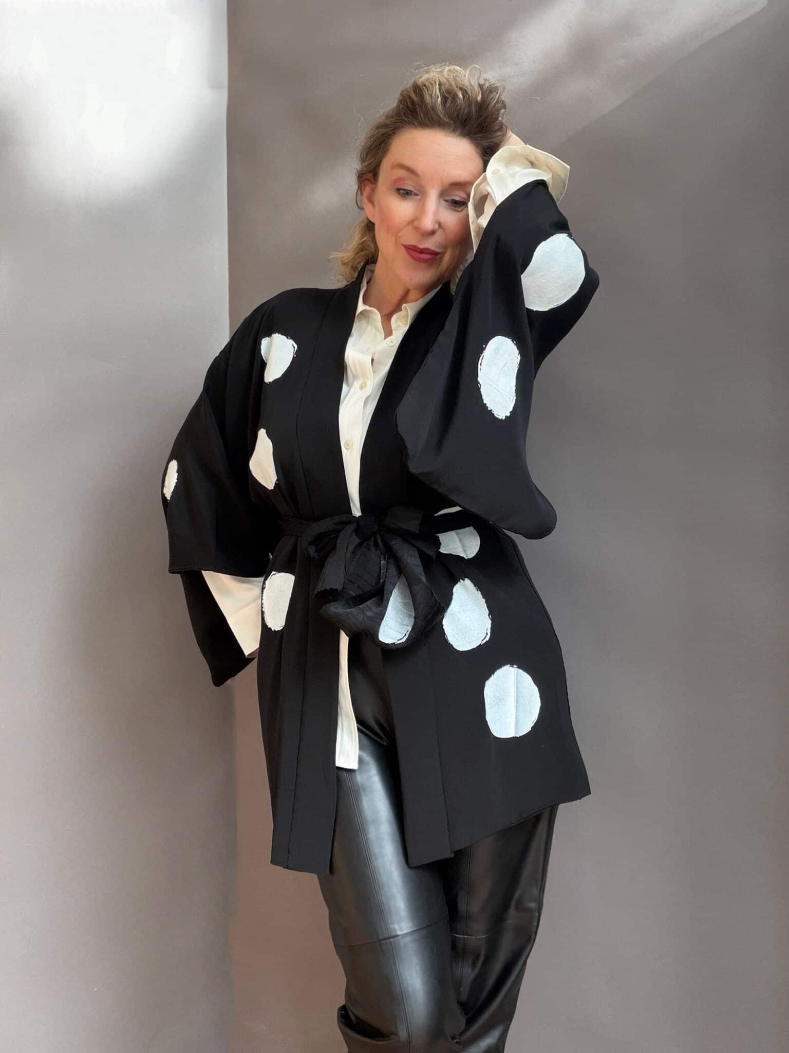 YAYOI – vintage silk Haori • D.I.E.D. collab