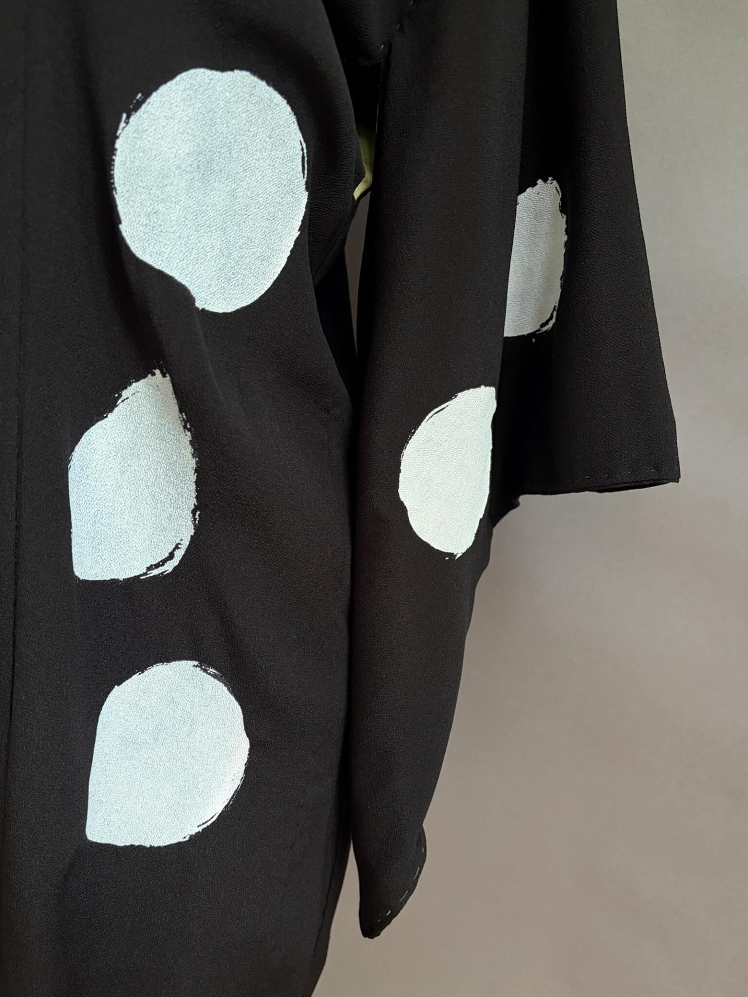 DOTTO – vintage silk black Haori • D.I.E.D. collab