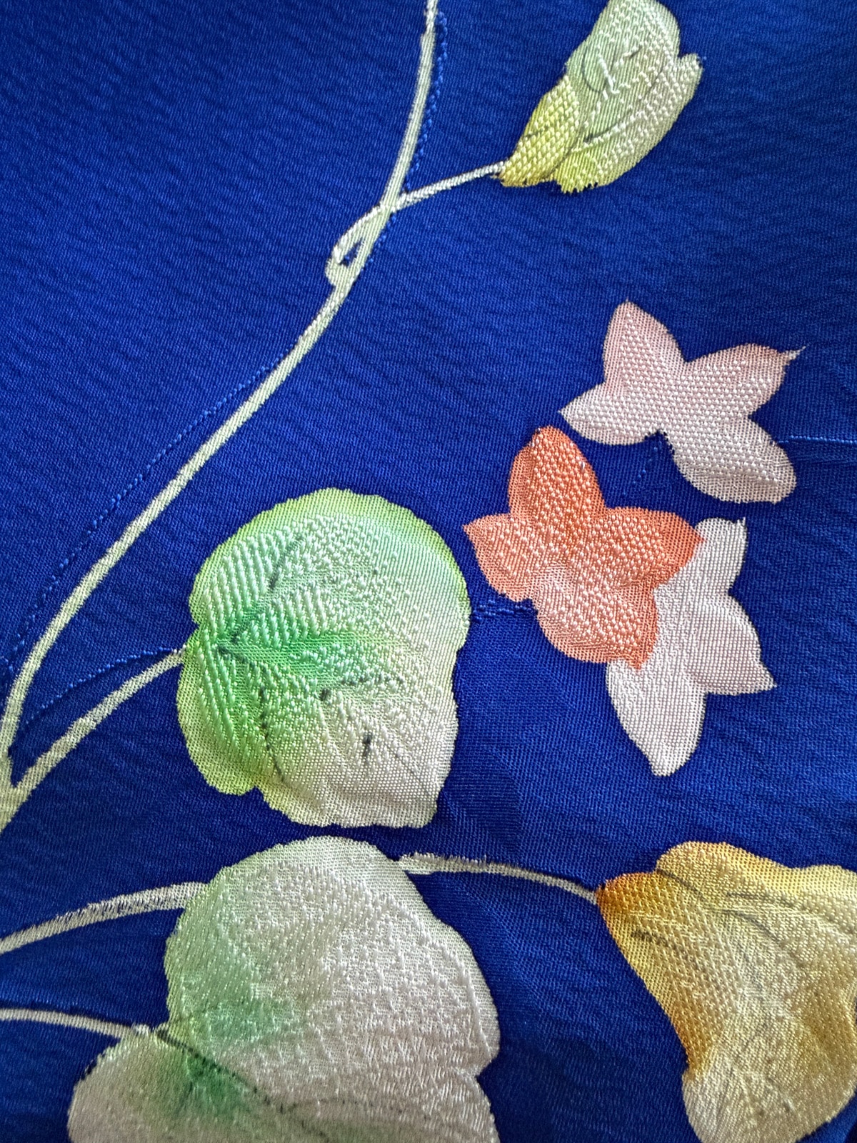 DAISY – vintage silk kimono • handprinted by D.I.E.D.