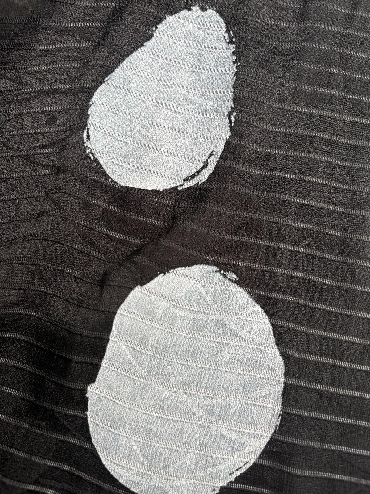 Obiage – vintage silk striped scarf • D.I.E.D. collab