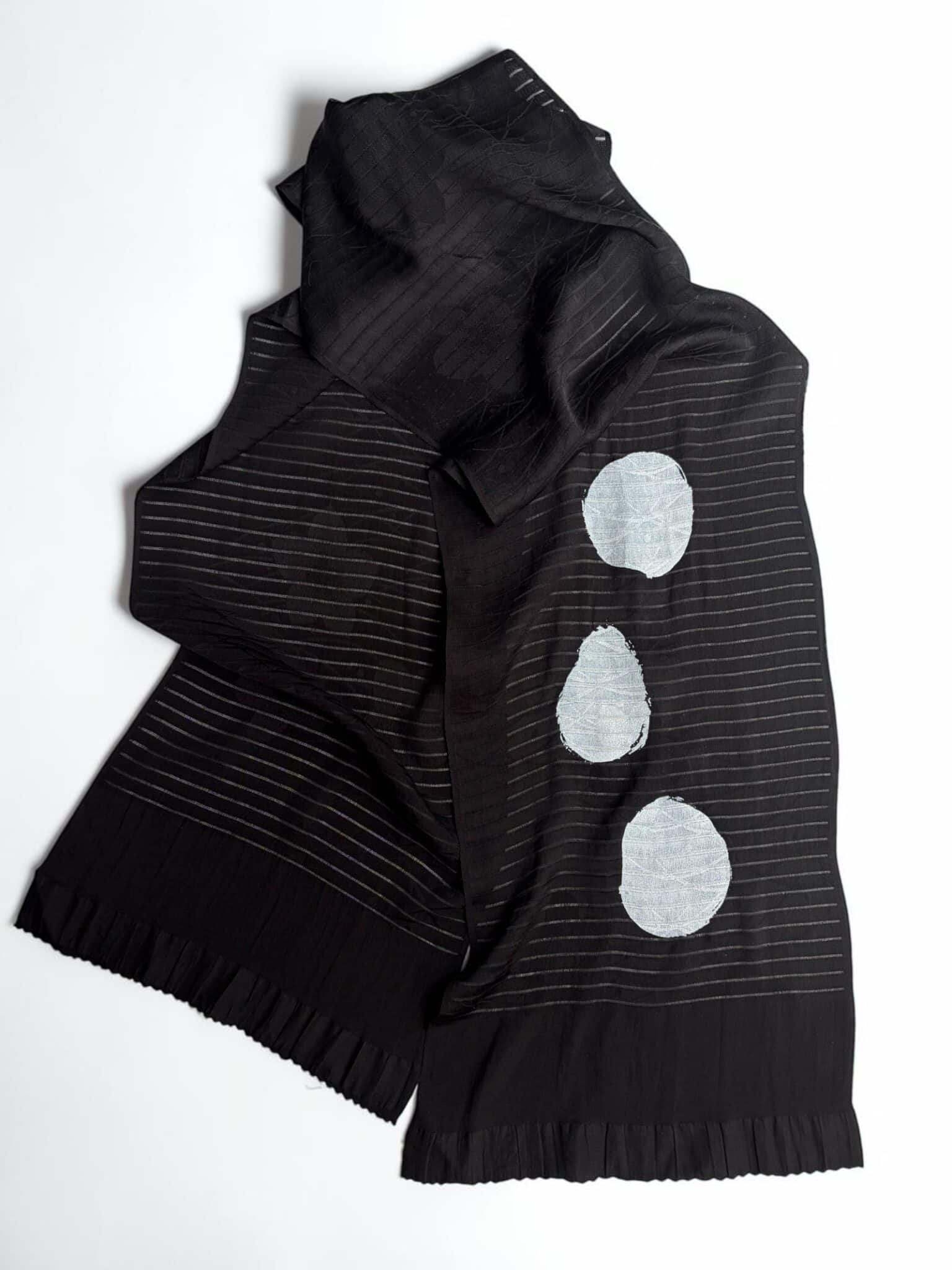 Obiage – vintage silk striped scarf • D.I.E.D. collab