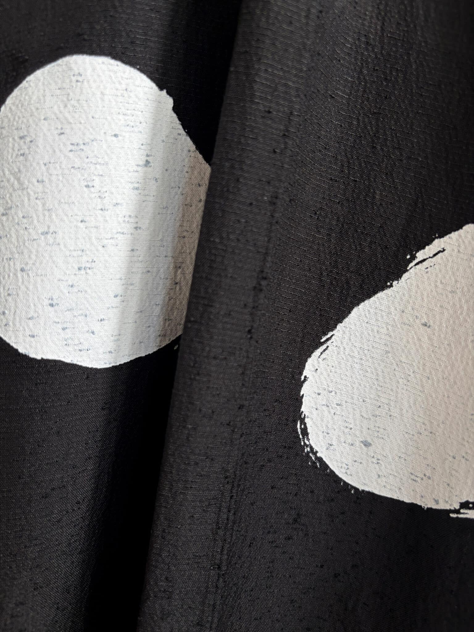 MIZUTAMA - vintage silk unisex Haori • D.I.E.D. collab Natsukashii polka dots men's haori