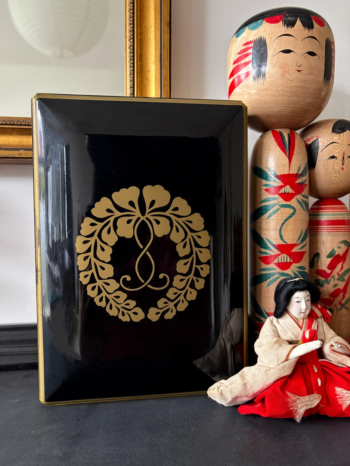 Vintage Fumibako – Japanese lacquered document box