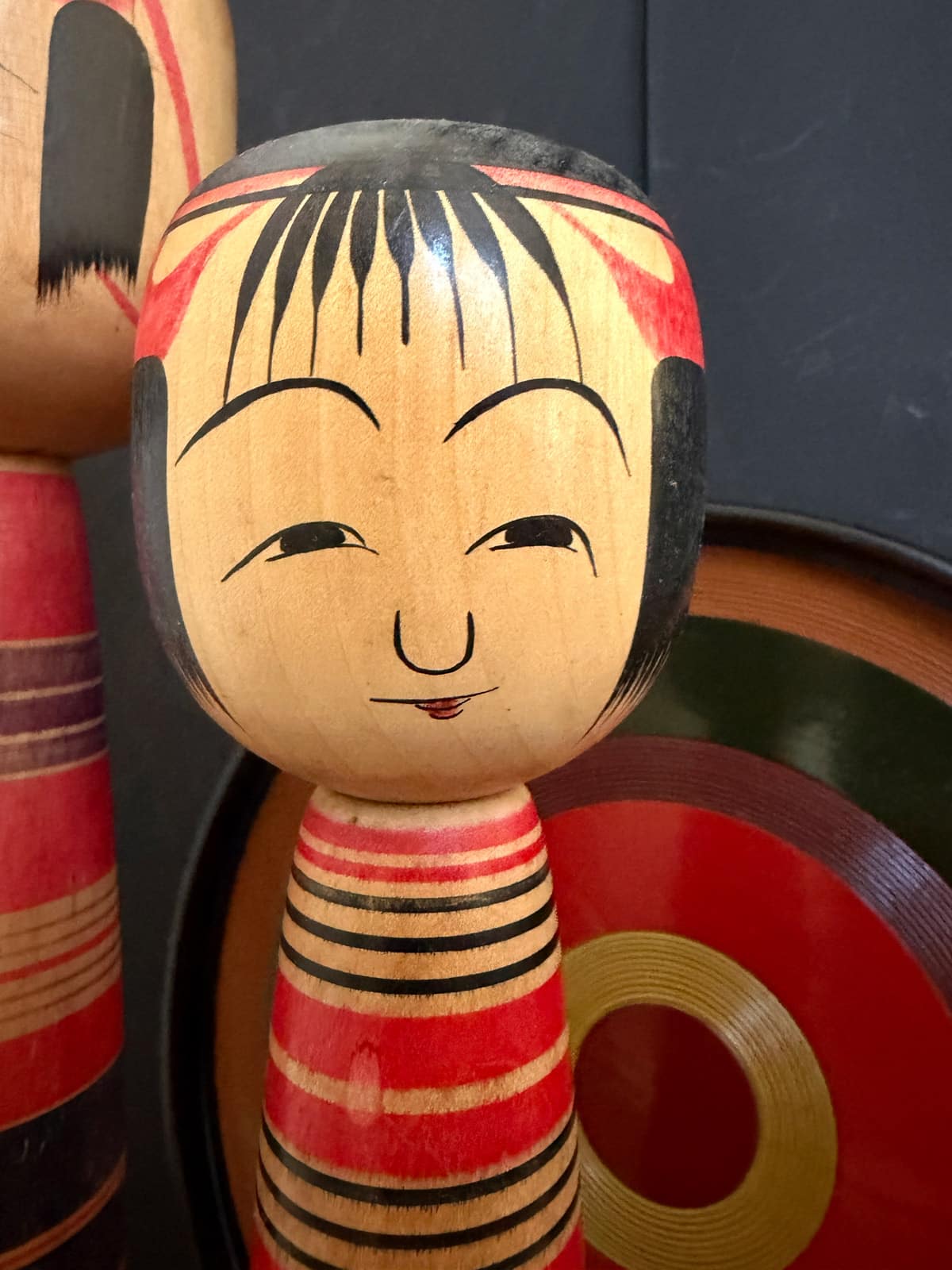 Vintage Kokeshi in Tsuchiyu-Kei style natsukashii netherlands