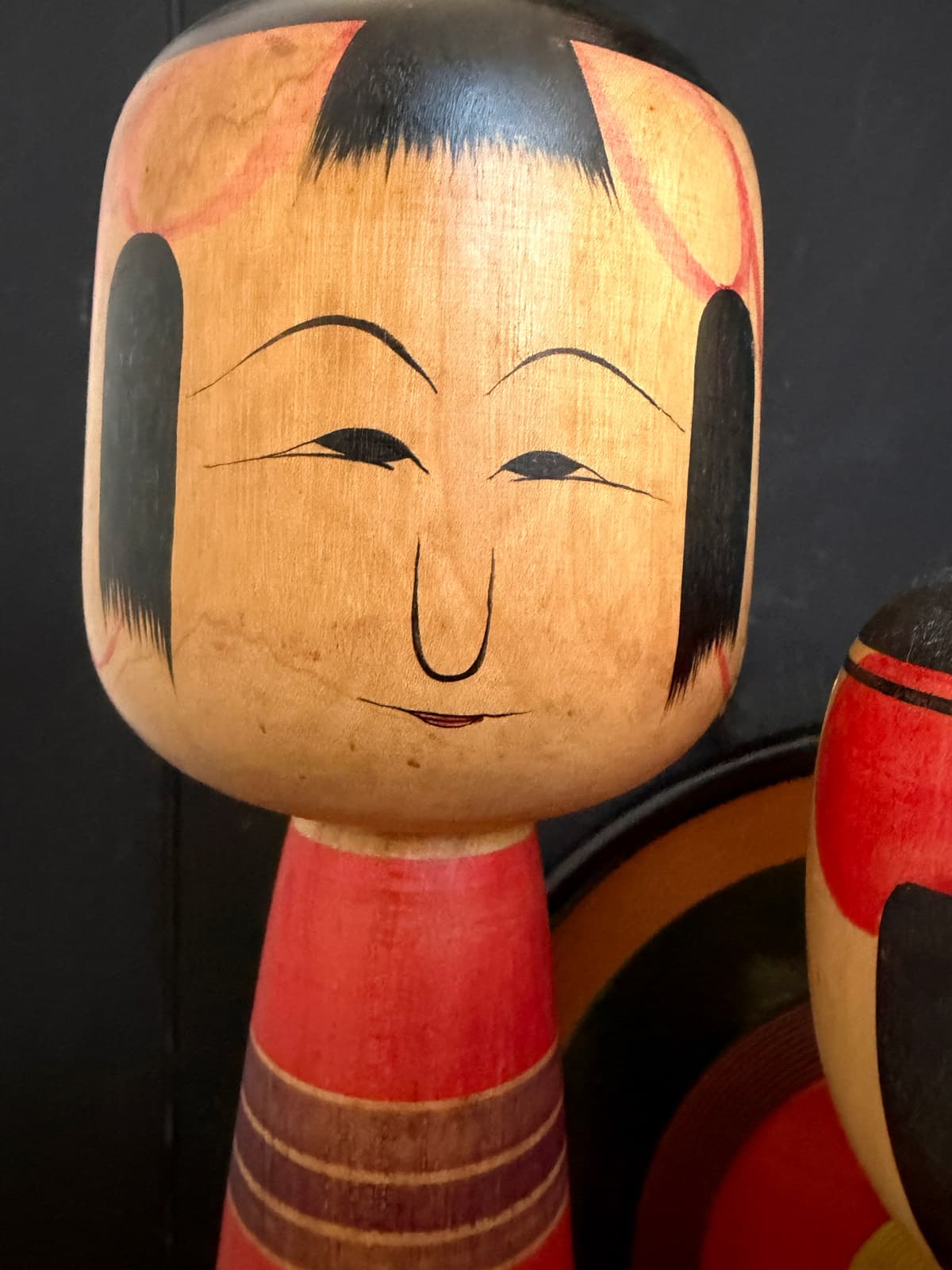 Vintage Kokeshi in Tsuchiyu-Kei style natsukashii netherlands