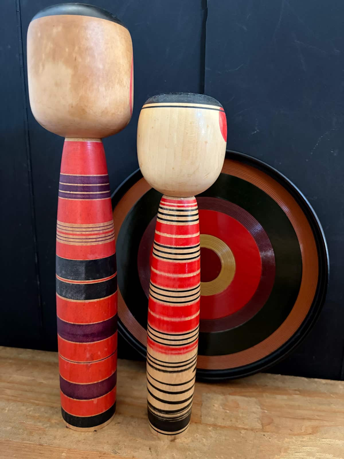 Vintage Kokeshi in Tsuchiyu-Kei style natsukashii netherlands